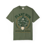 Plant Mom Shirt - Certified Plant Whisperer Graphic Tee, Comfort Colors, Gift for Plant Lover Garden Aesthetic Apparel