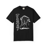 Jimothy Raccoon T-Shirt, Funny Cryptid Trash Panda Graphic Tee, Sketch design, Comfort Colors