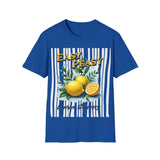 Easy Peasy Lemon Squeeze T-Shirt | Lemon Graphic Tee, Summer Fruit Design