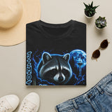 Jimothy Raccoon Three Moon Shirt, Funny Viral Meme T-Shirt, Retro 90s Graphic Vintage Trash Panda Tee, Celestial Animal Lover Gift