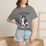 Cat Smoking a Cigarette | Funny Cat Meme T-Shirt | Catnip Humor Tee