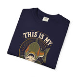 Resting Fish Face Shirt, Funny Fishing T-Shirt, Sarcastic Fisherman Graphic Tee, Trout Bass Angler Gift, Humorous Outdoor Unisex T-shirt