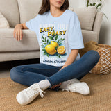 Easy Peasy Lemon Squeeze T-Shirt | Lemon Graphic Tee, Summer Fruit Design