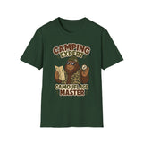 Camping Expert, Camouflage Master Bigfoot T-Shirt, Sasquatch Shirt, Funny Camping Tee, Sarcastic Outdoors Shirt, Outdoor Lovers Gift
