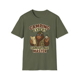 Camping Expert, Camouflage Master Bigfoot T-Shirt, Sasquatch Shirt, Funny Camping Tee, Sarcastic Outdoors Shirt, Outdoor Lovers Gift