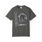 Jimothy Raccoon T-Shirt, Funny Cryptid Trash Panda Graphic Tee, Sketch design, Comfort Colors