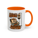 In Case of an Accident My Blood Type is Coffee Mug | Accent Coffee Mug