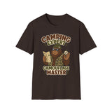 Camping Expert, Camouflage Master Bigfoot T-Shirt, Sasquatch Shirt, Funny Camping Tee, Sarcastic Outdoors Shirt, Outdoor Lovers Gift
