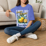 Easy Peasy Lemon Squeeze T-Shirt | Lemon Graphic Tee, Summer Fruit Design