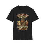 Camping Expert, Camouflage Master Bigfoot T-Shirt, Sasquatch Shirt, Funny Camping Tee, Sarcastic Outdoors Shirt, Outdoor Lovers Gift