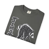 Jimothy Raccoon T-Shirt, Funny Cryptid Trash Panda Graphic Tee, Sketch design, Comfort Colors