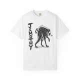 Jimothy Raccoon T-Shirt, Funny Cryptid Trash Panda Graphic Tee, Sketch design, Comfort Colors