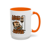 In Case of an Accident My Blood Type is Coffee Mug | Accent Coffee Mug