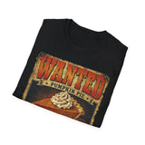 Wanted Pumpkin Pie Shirt, Vintage Style Western Thanksgiving Tee, Funny Fall Bootleg Graphic T-Shirt
