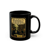 Alien Press Conference Mug | Black Ceramic 11oz or 15oz