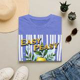 Easy Peasy Lemon Squeeze T-Shirt | Lemon Graphic Tee, Summer Fruit Design