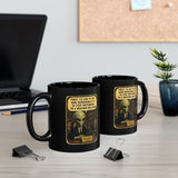 Alien Press Conference Mug | Black Ceramic 11oz or 15oz