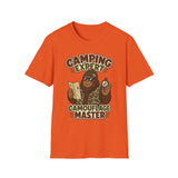 Camping Expert, Camouflage Master Bigfoot T-Shirt, Sasquatch Shirt, Funny Camping Tee, Sarcastic Outdoors Shirt, Outdoor Lovers Gift