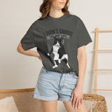 Cat Smoking a Cigarette | Funny Cat Meme T-Shirt | Catnip Humor Tee
