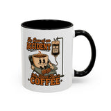 In Case of an Accident My Blood Type is Coffee Mug | Accent Coffee Mug