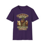Camping Expert, Camouflage Master Bigfoot T-Shirt, Sasquatch Shirt, Funny Camping Tee, Sarcastic Outdoors Shirt, Outdoor Lovers Gift