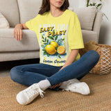 Easy Peasy Lemon Squeeze T-Shirt | Lemon Graphic Tee, Summer Fruit Design
