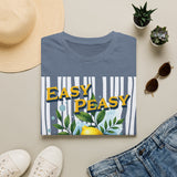 Easy Peasy Lemon Squeeze T-Shirt | Lemon Graphic Tee, Summer Fruit Design