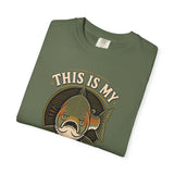 Resting Fish Face Shirt, Funny Fishing T-Shirt, Sarcastic Fisherman Graphic Tee, Trout Bass Angler Gift, Humorous Outdoor Unisex T-shirt