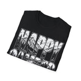 Happy Camper T-Shirt | Mountain Graphic Camping Tee, Outdoor Adventure Shirt & Nature Lover Gift