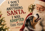 Pet Adoption Christmas Ornament, Dog First Christmas, Forever Home Ornament,  Keepsake Pet Adoption Gift, Gotcha Day Ornament