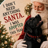 Pet Adoption Christmas Ornament, Dog First Christmas, Forever Home Ornament,  Keepsake Pet Adoption Gift, Gotcha Day Ornament