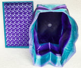 Crumpled Shopping Bag Planter – 3D Printed PETG Flower Pot with Drainage