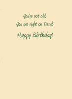 Vintage is the New Modern Birthday Greeting Card Vintage Advertising Art Remastered Enhanced