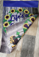 Sunflower Garden Flag Yard Art Decor Lifes a Garden Dig it 12  x 18