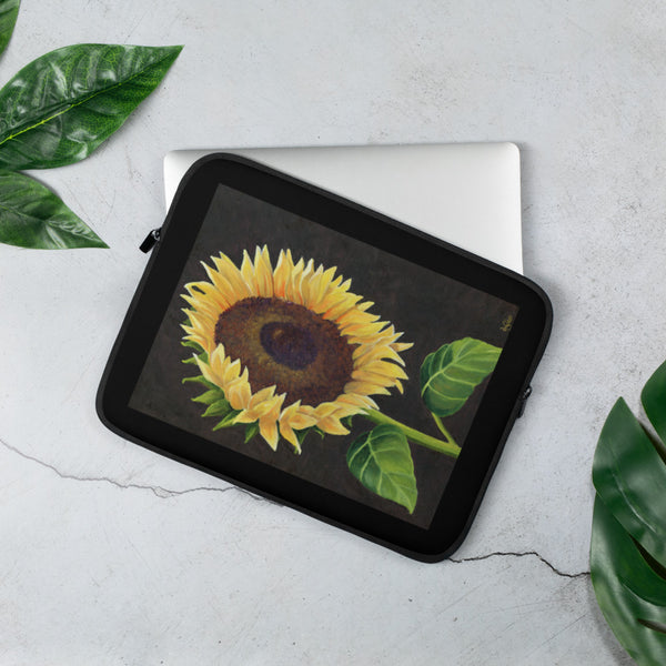 Sunny Sunflowers by Rose Wylder Laptop Sleeve